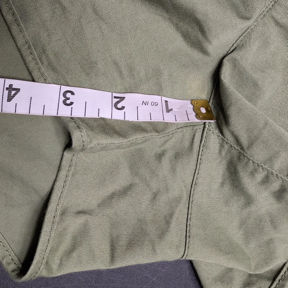 J. Crew Olive Green Pull On Shorts In Lightweight Chino‎ Women's Size XXS